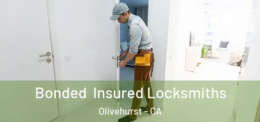  Bonded Insured Locksmiths Olivehurst - CA