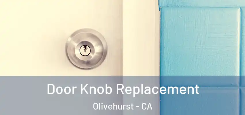 Door Knob Replacement Olivehurst - CA