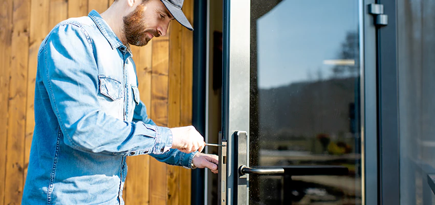 Frameless Glass Storefront Door Locks Replacement in Olivehurst, CA